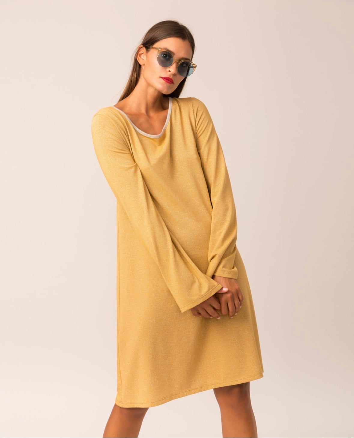 GIOTTA - Dress Gold "Mare"