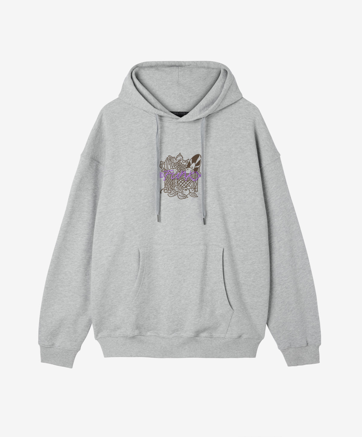 FUNKY - Alla Frutta Hoodie Heather Grey