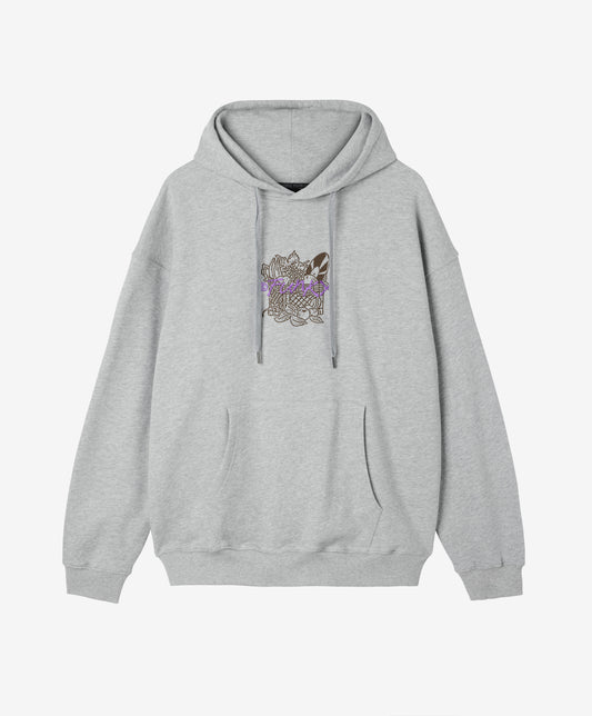 FUNKY - Alla Frutta Hoodie Heather Grey
