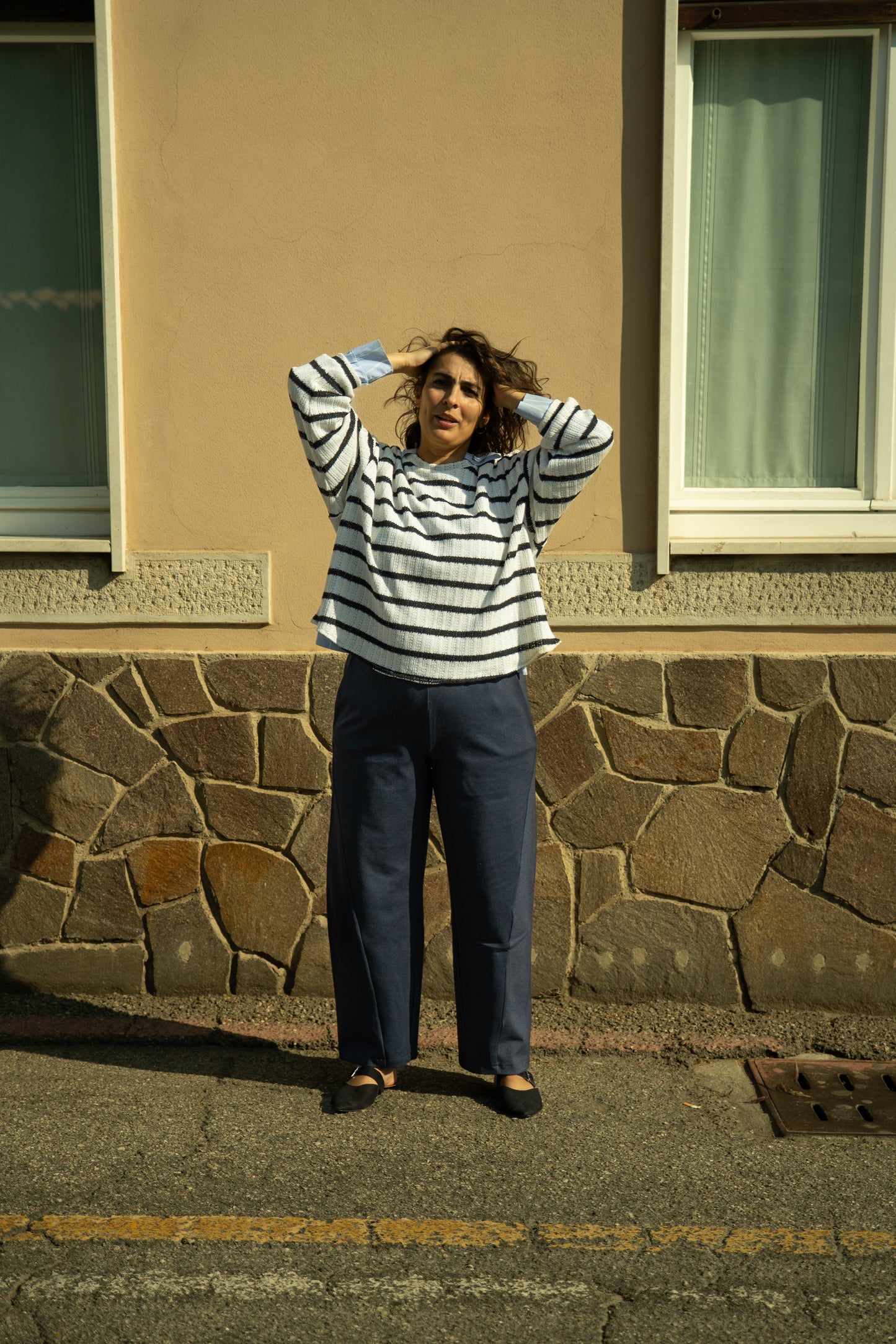 ELEONORA ELLE - Striped sweater