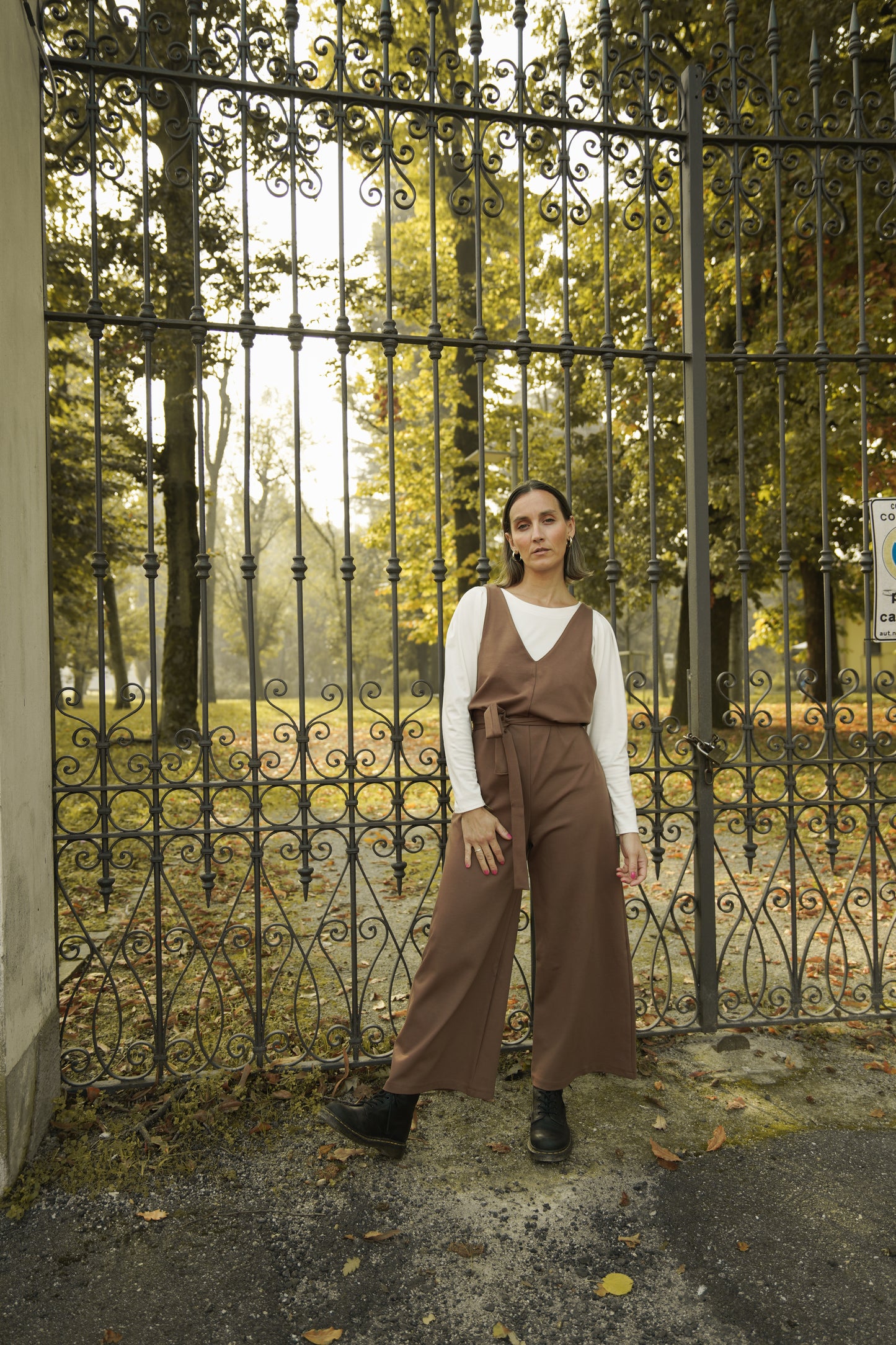 ELEONORA ELLE - Jumpsuit Alma cocoa