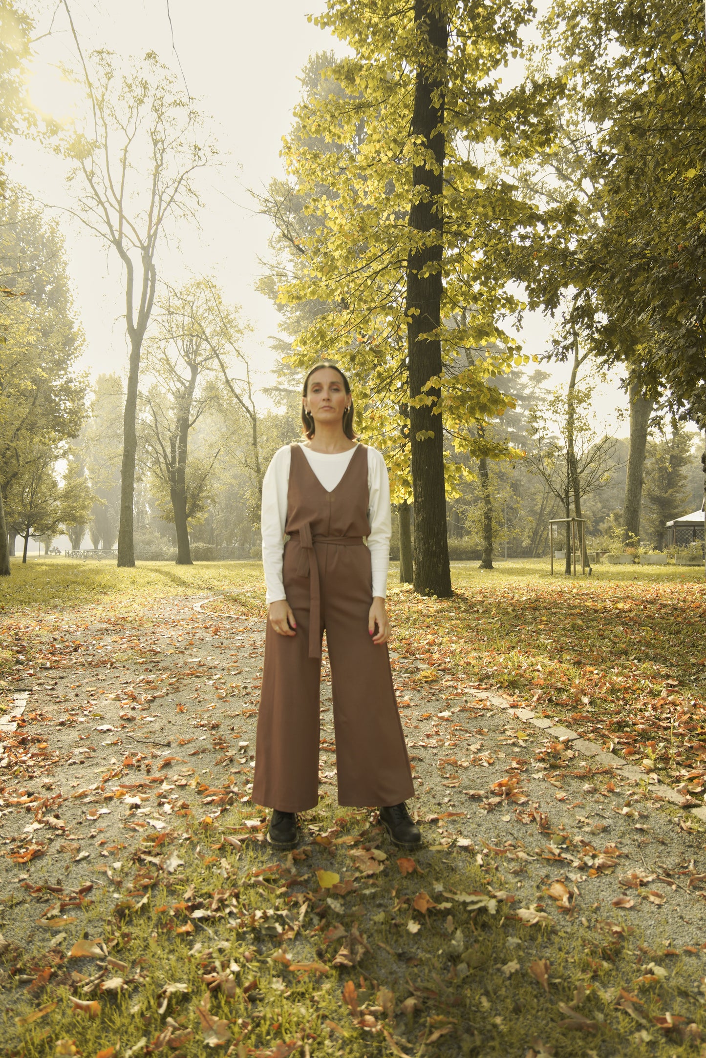 ELEONORA ELLE - Jumpsuit Alma cocoa