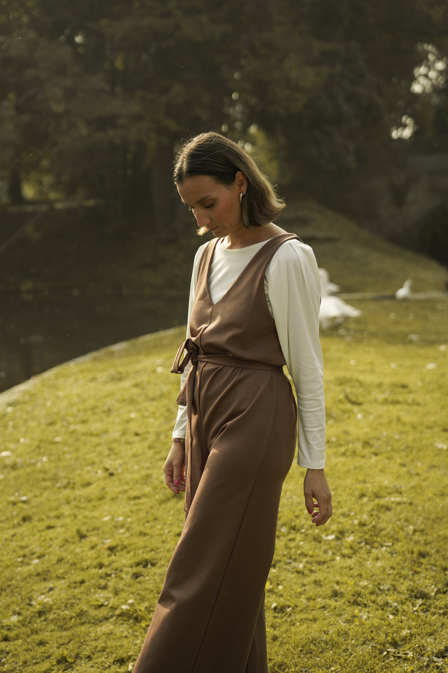 ELEONORA ELLE - Jumpsuit Alma cocoa
