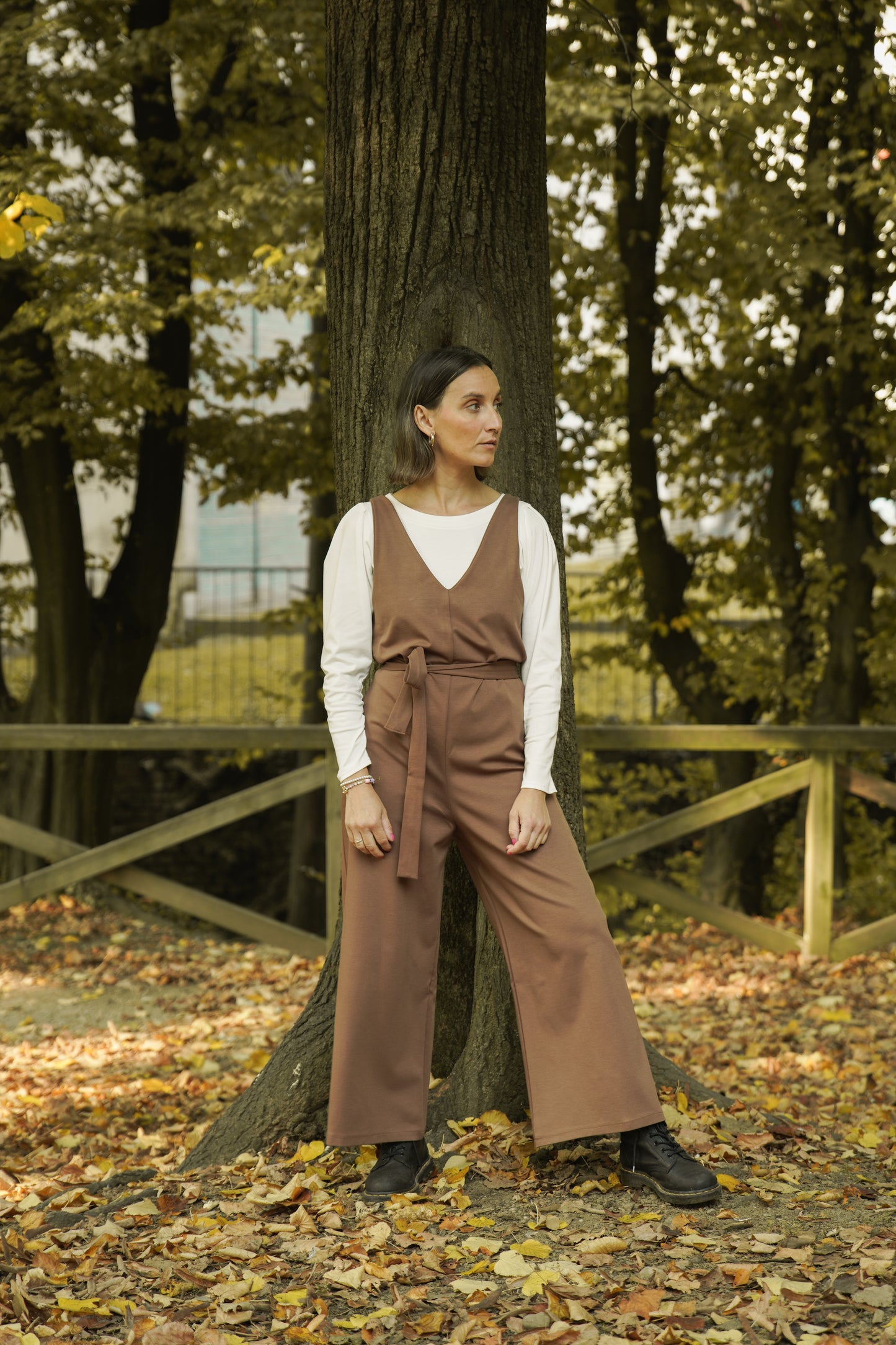 ELEONORA ELLE - Jumpsuit Alma cocoa