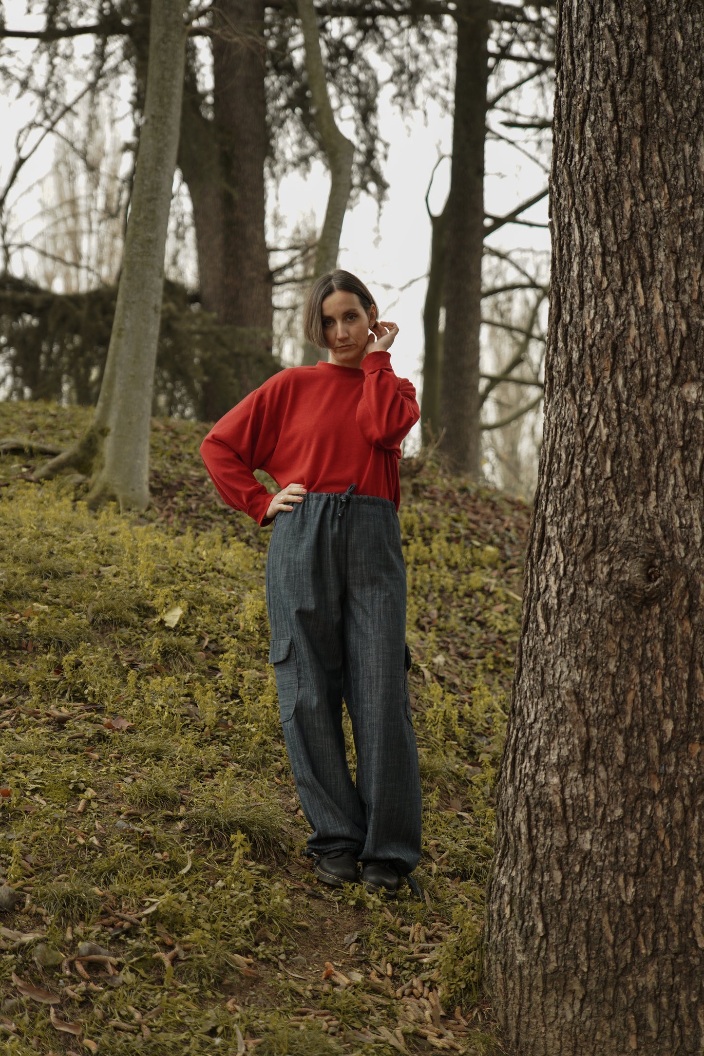 ELEONORA ELLE - Cargo Pants Denim