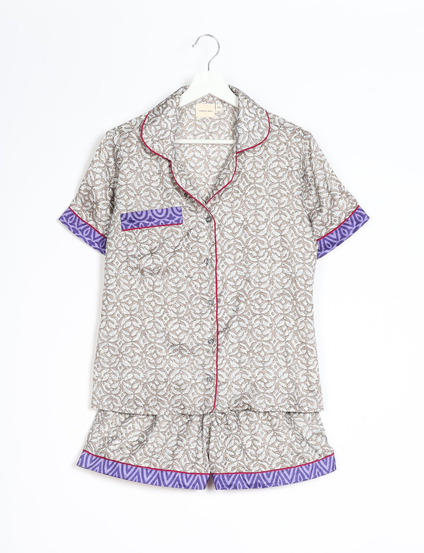IWS - PJ Set Short with Short Sleeves