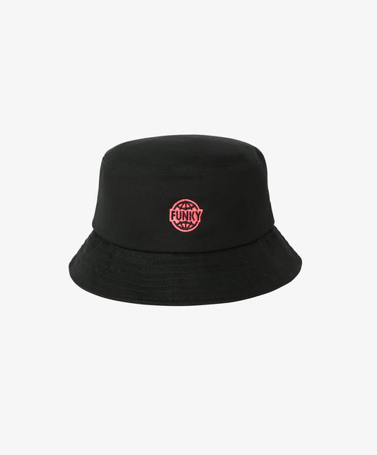 FUNKY - Logo Bucket Hat Black
