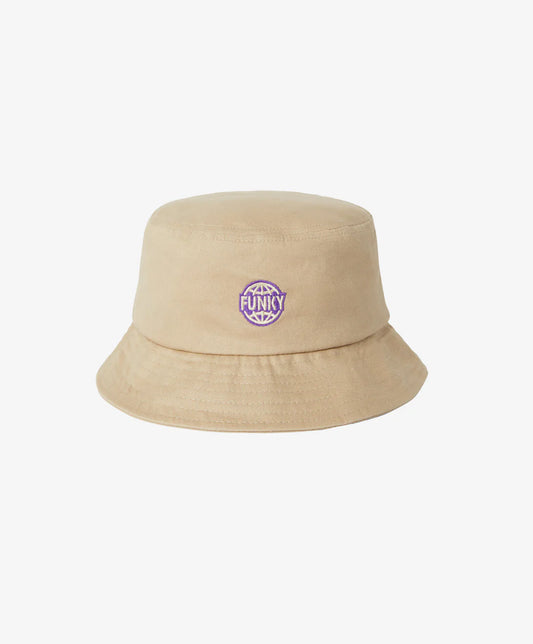 FUNKY - Logo Bucket Hat Sand
