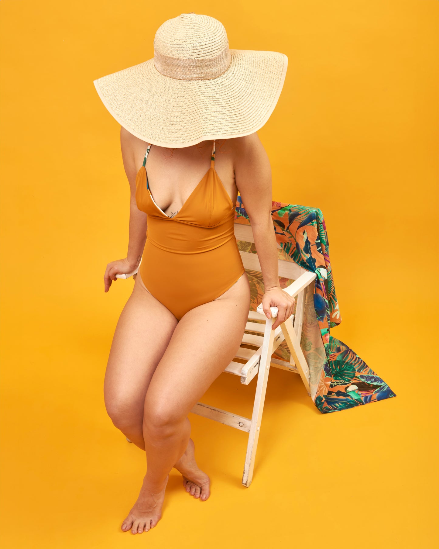 NENA LAB - One-piece swimsuit Reversible Mirage