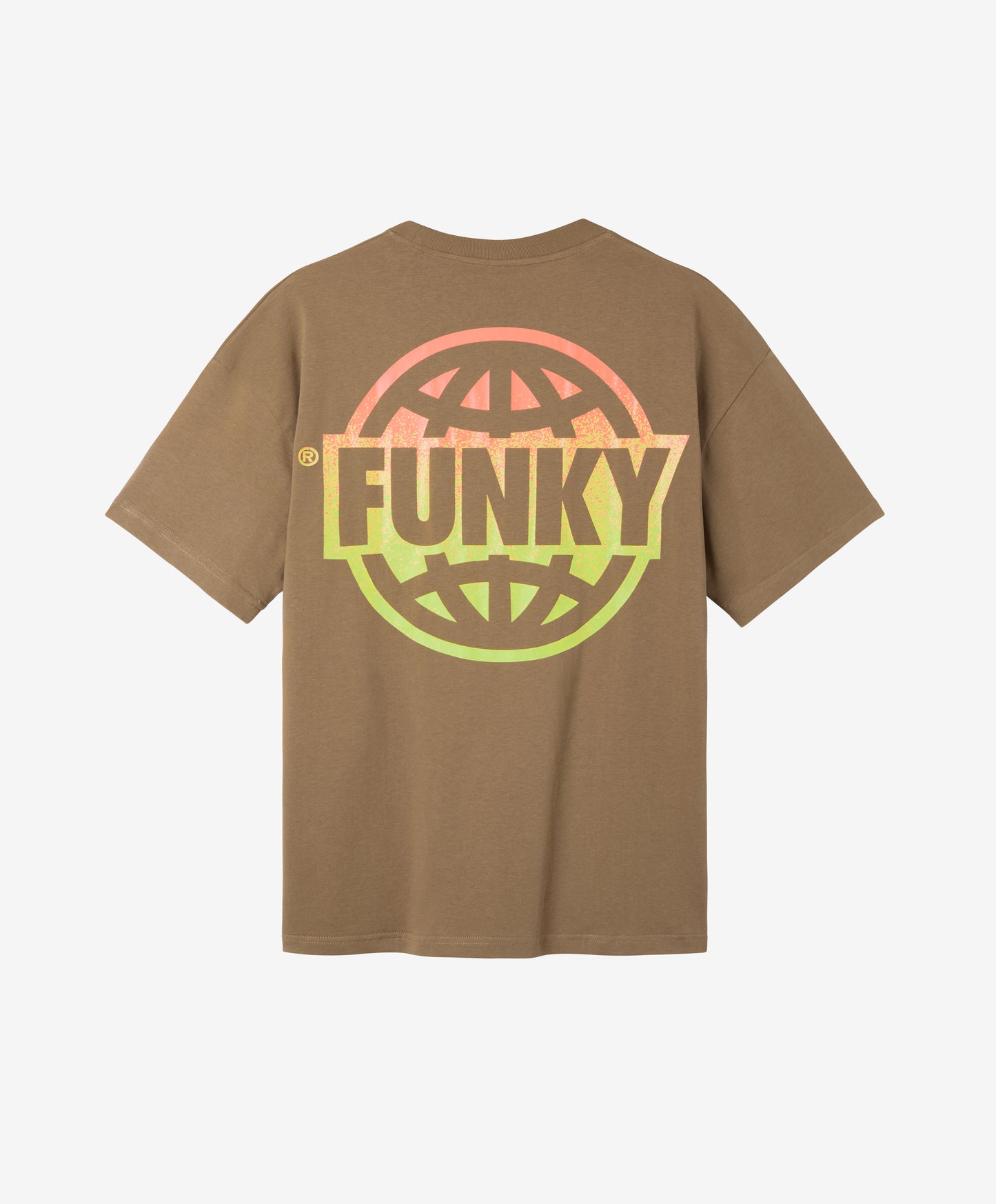FUNKY - Shade Logo Tee Caramel